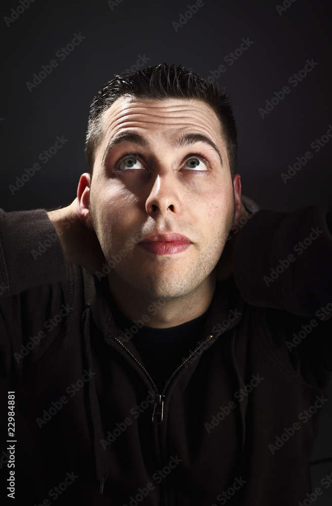 Obraz premium young man portrait