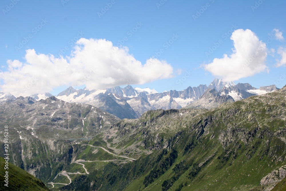 Fototapeta premium alta montagna