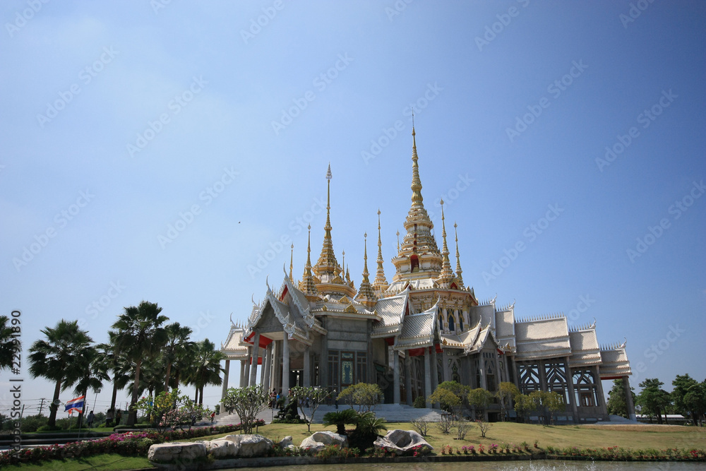 Church in Luang pho tho temple at Nakhonratsima Thailand