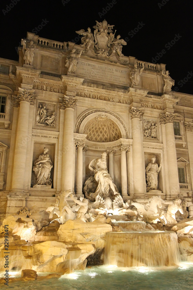 Fontana di Trevi, Rome, Italy