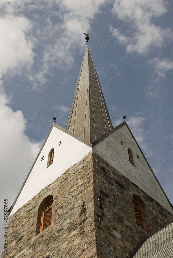 Fototapeta premium Church tower.