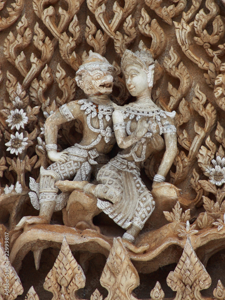 thai art in love