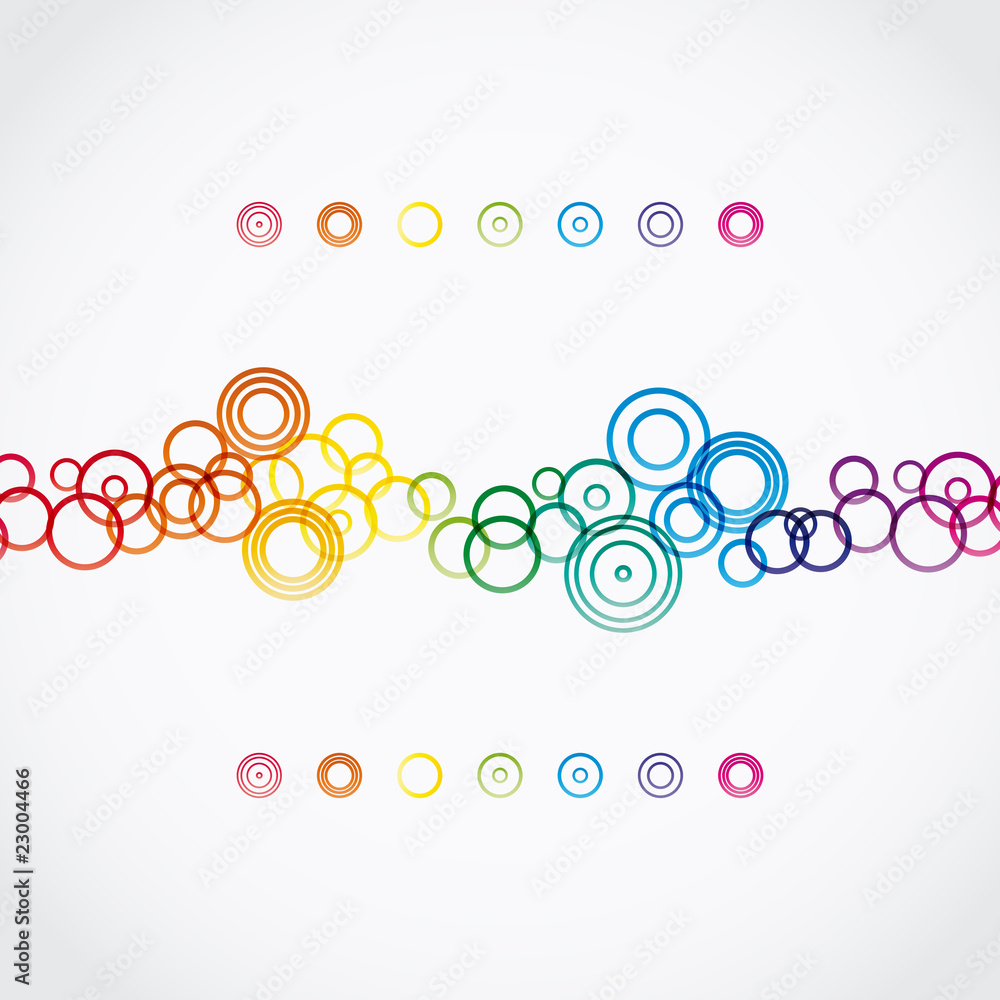 Abstract colorful background. Vector.