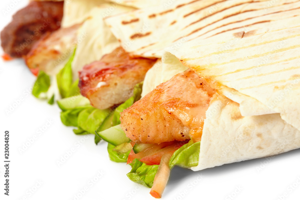 tortilla with vegetables tortilla with vegetables