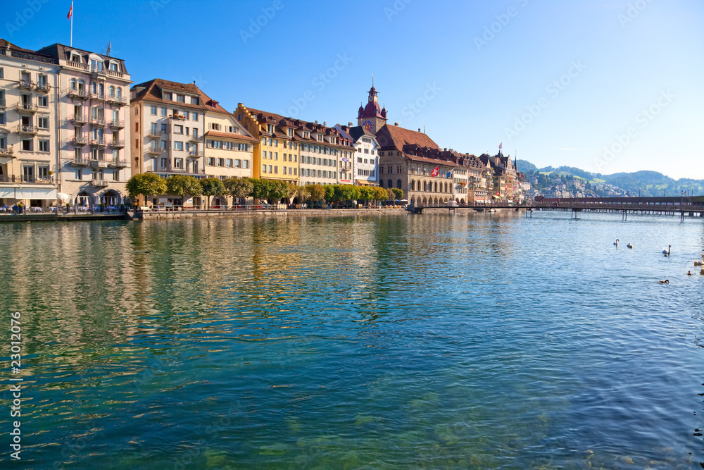 Lucerne cityscape