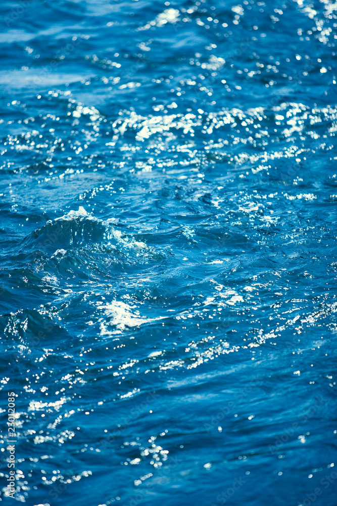 Waves closeup Waves closeup