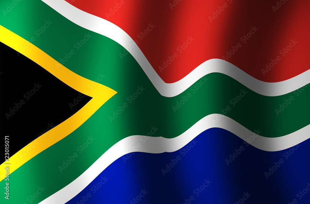 Obraz premium South Africa flag