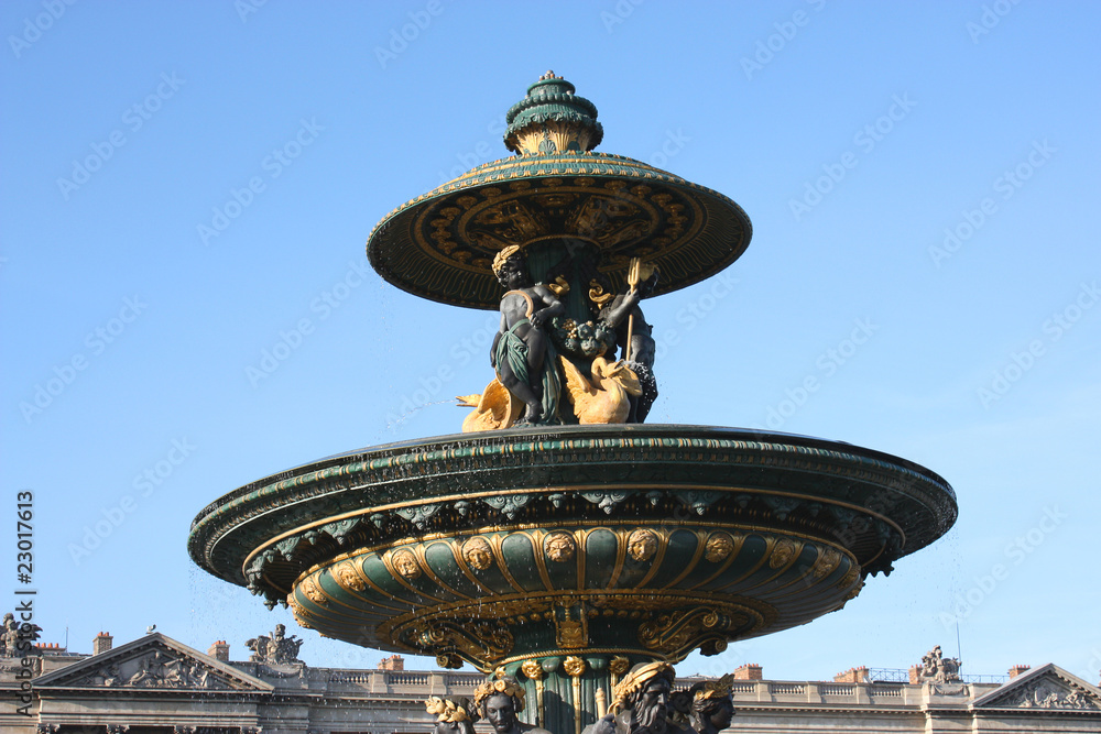 Coupole de la Fontaine de la Place de la Concorde, 1er arrondiss