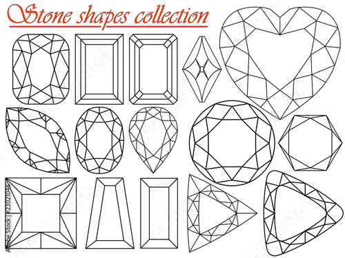 stone shapes collection