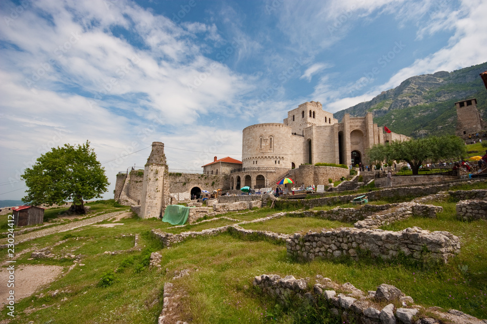 Skanderbeg Museum & Festungsgelände, Kruje, Albanien