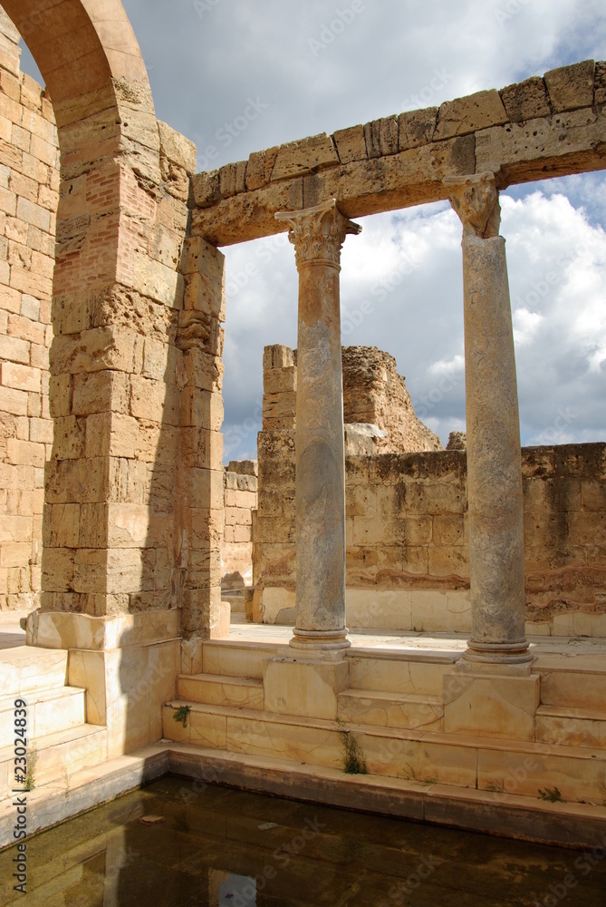 Bains romains, Libye