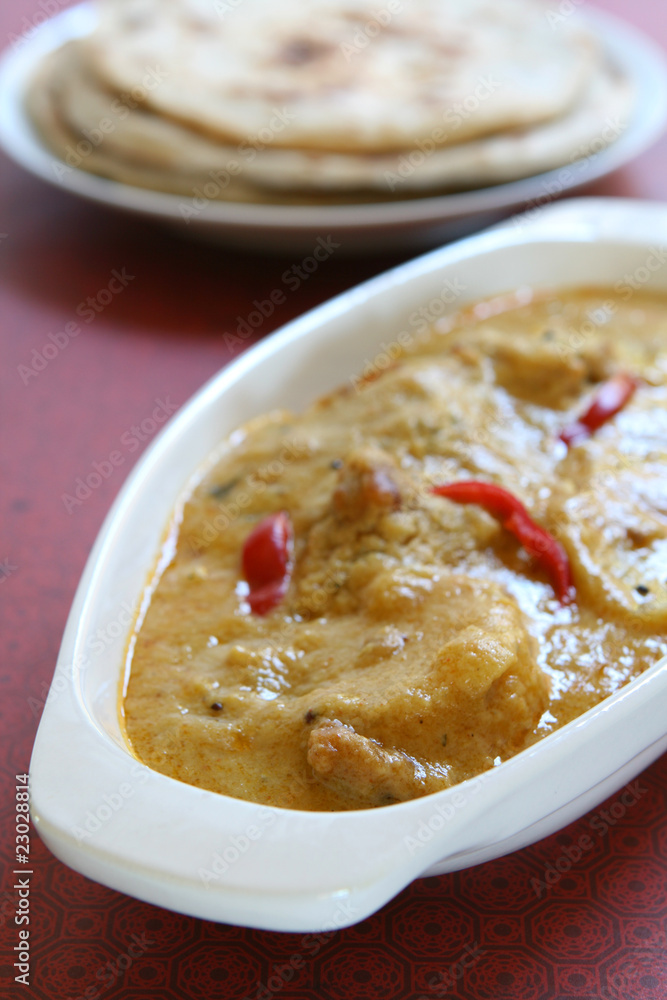Kadhi - Spicy Indian Curry and Potatoes