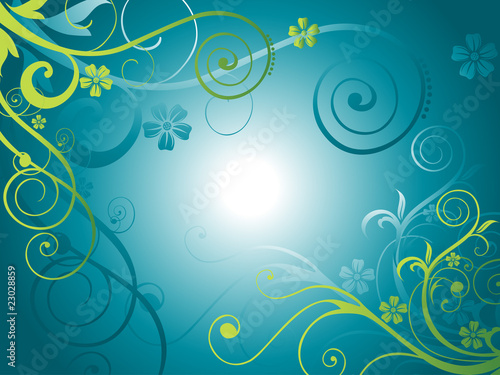 vector floral background