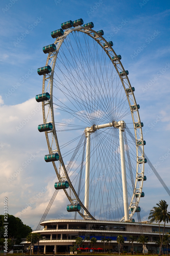 Naklejka premium Singapore Flyer