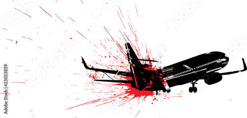 Airplane crash