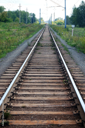 Fototapeta Naklejka Na Ścianę i Meble -  Railroad track