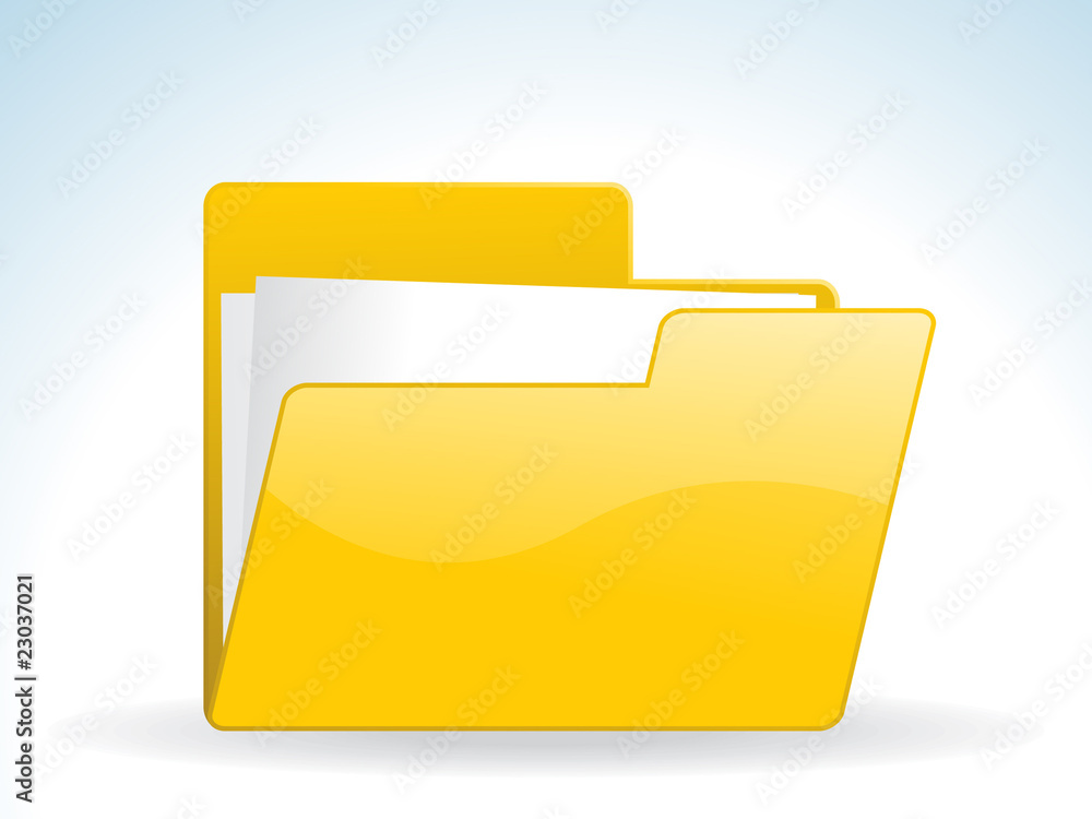 abstract web folder icon