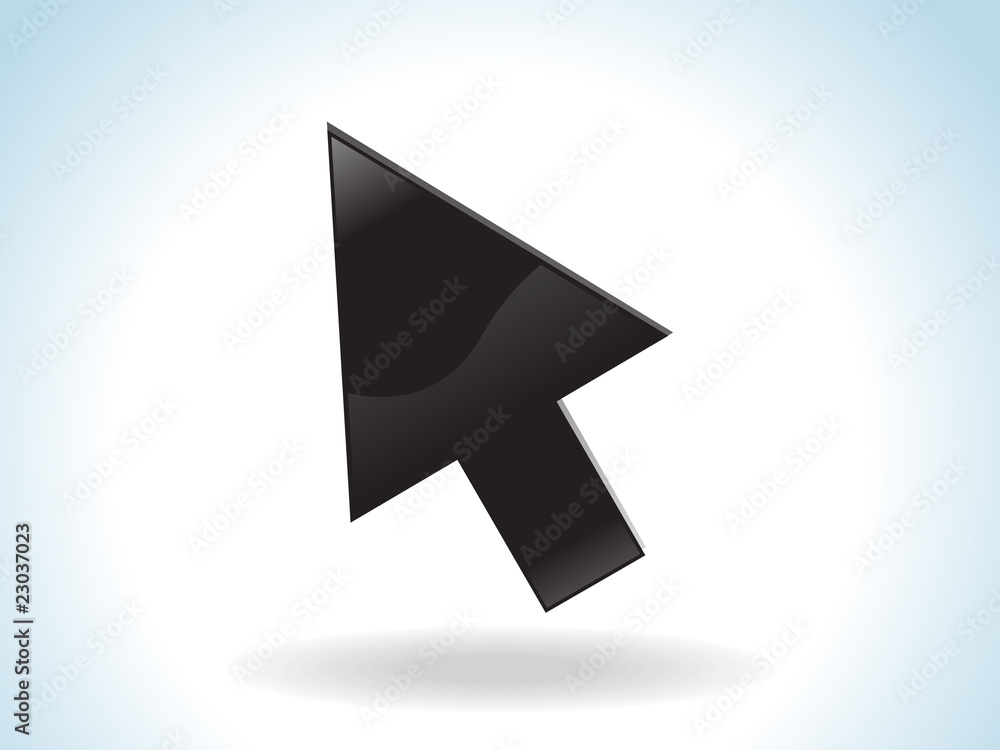 abstract web cursor icon abstract web cursor icon