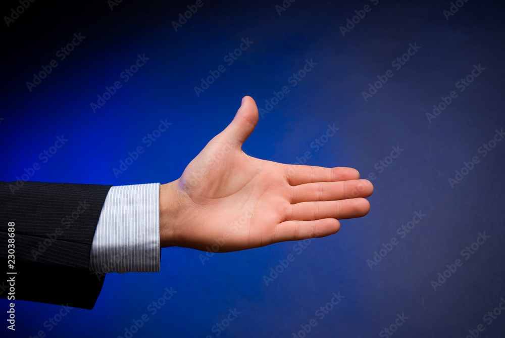 Business man hand Business man hand