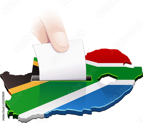 Élection en Afrique du Sud (détouré)