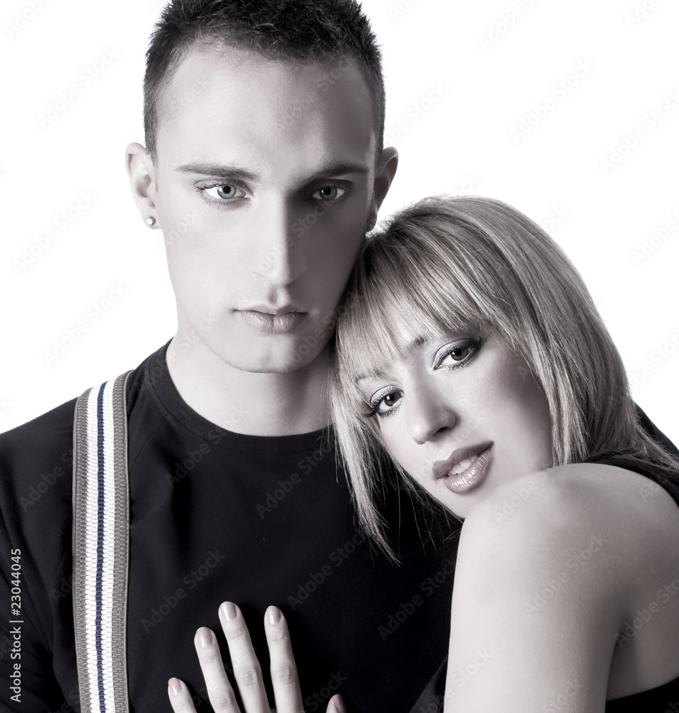 Young love couple have a romance Young love couple have a romance