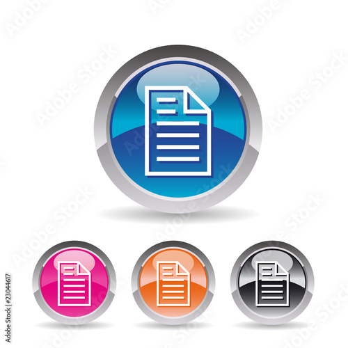 Icône document texte