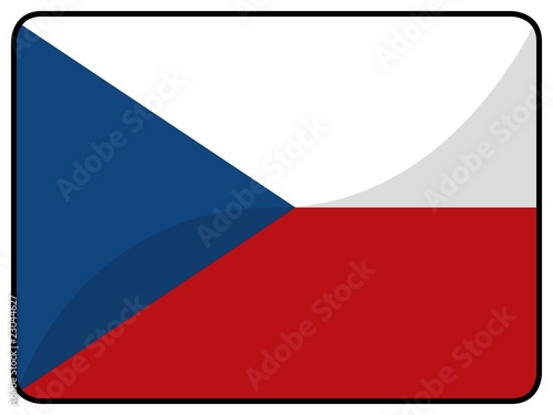 drapeau republique tchèque czech republic flag photo