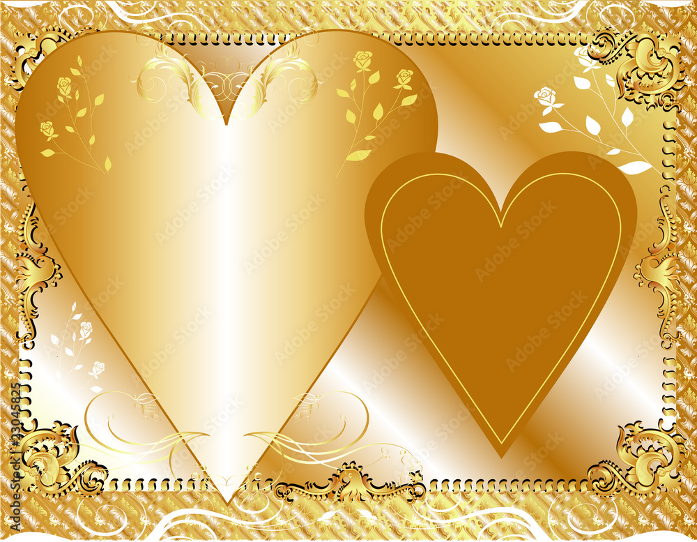Gold Template Stock Vector | Adobe Stock