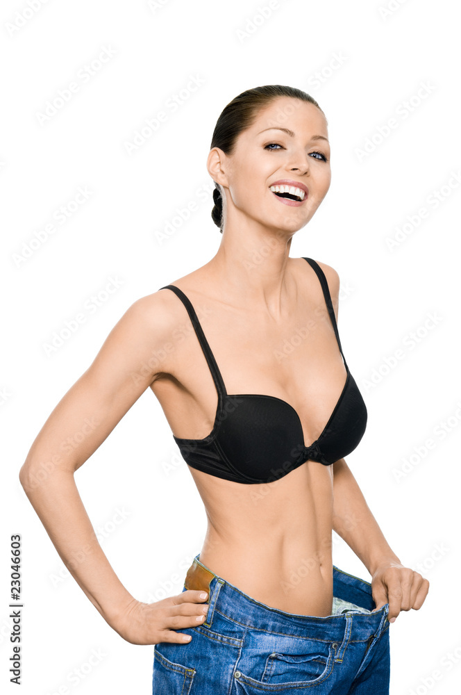 Frau mit Hose Frau mit Hose