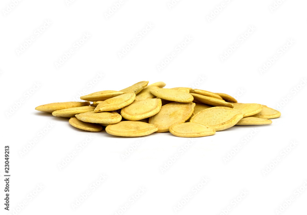 Pumpkin Seeds Isolated