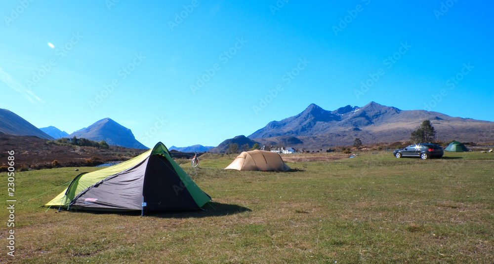 Isle of Skye - Camping