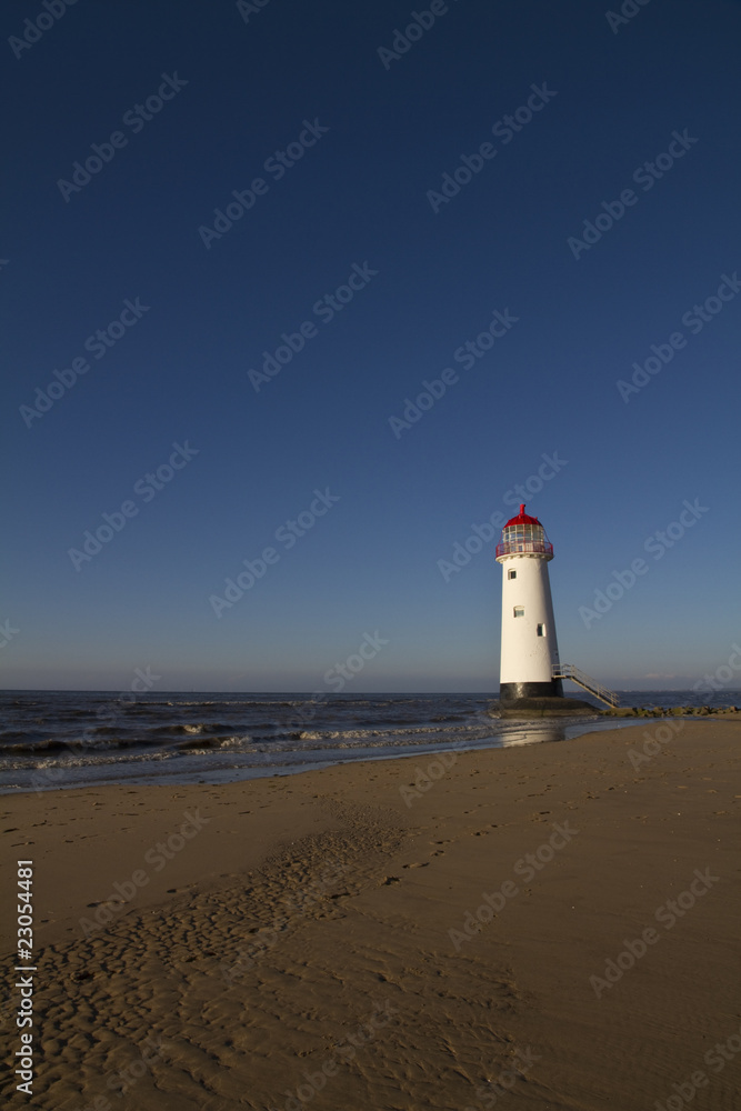 Point of Ayr Lighthouse, Wales UK Point of Ayr Lighthouse, Wales UK