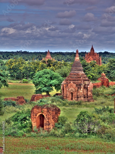 Myanmar, Bagan - Aerial view nb.3