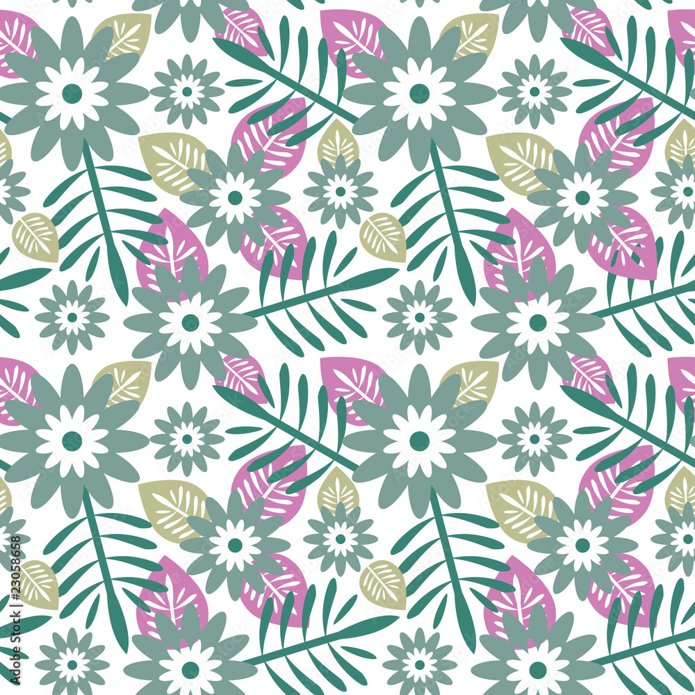 Floral seamless pattern