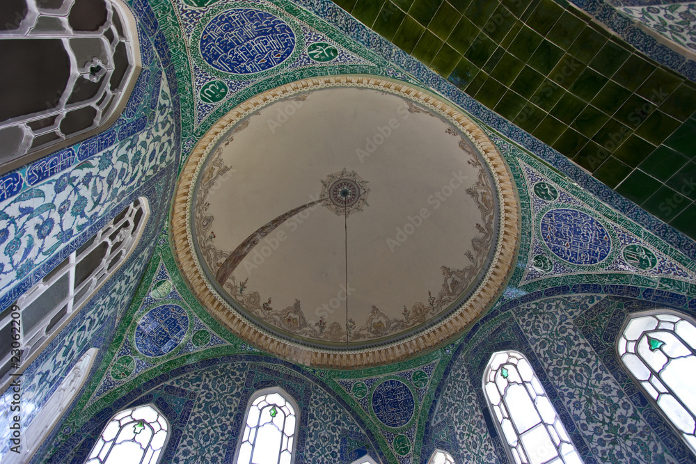 Fresco Dome in Topkapi Palace