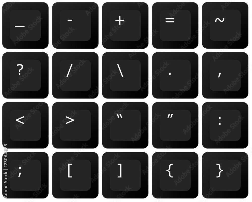 Keyboard Symbols Keyboard Symbols