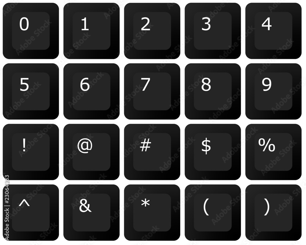 Keyboard Numbers