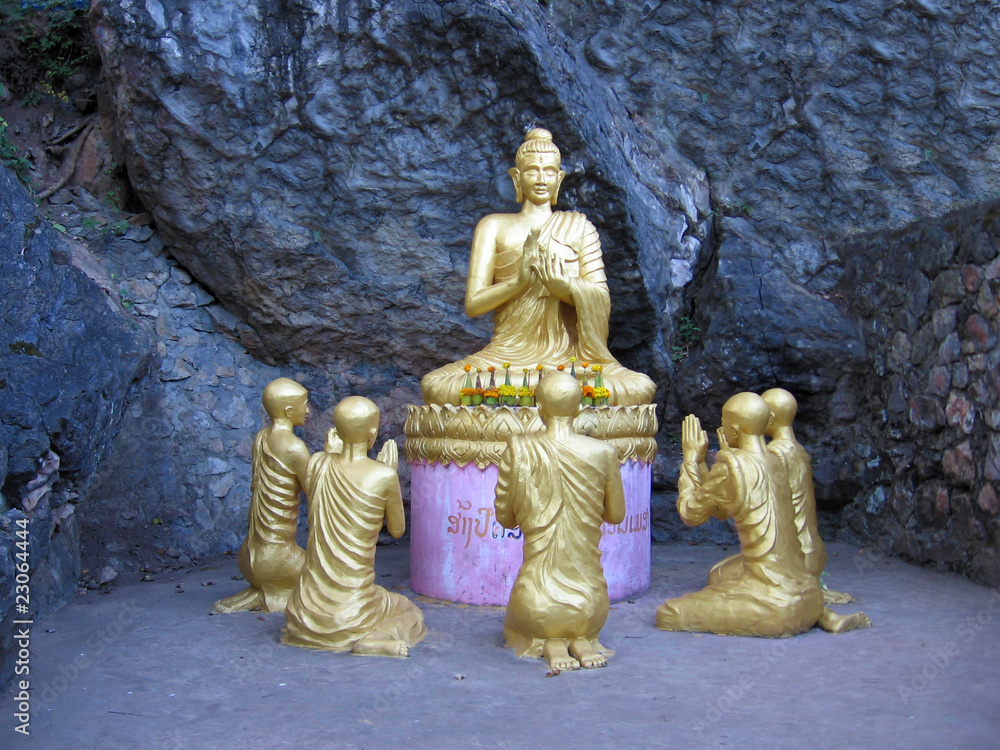 budha teaching budha teaching