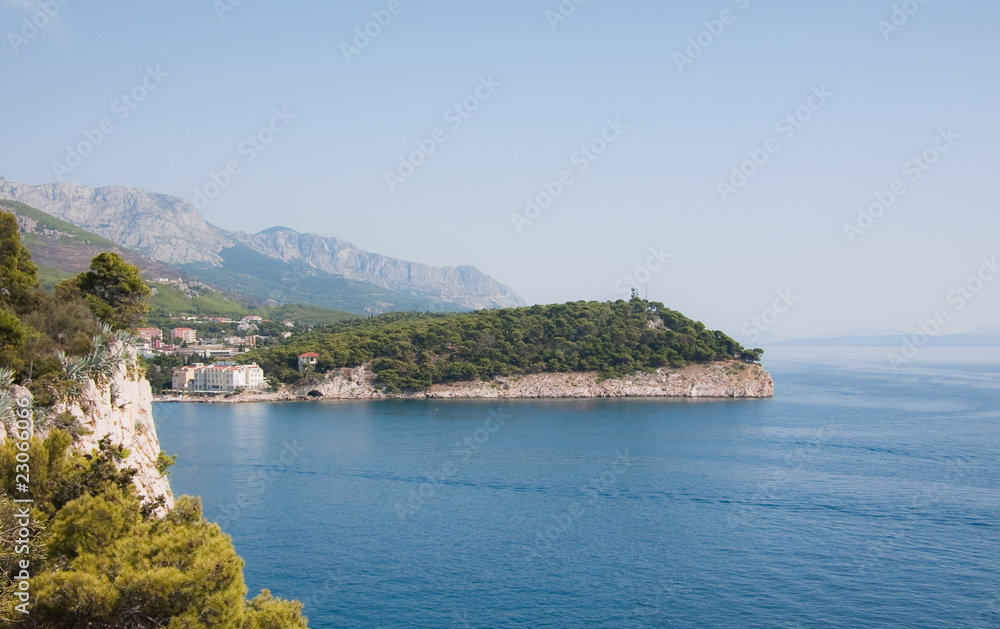 Resort Makarska. Adriatic Sea. Croatia Resort Makarska. Adriatic Sea. Croatia