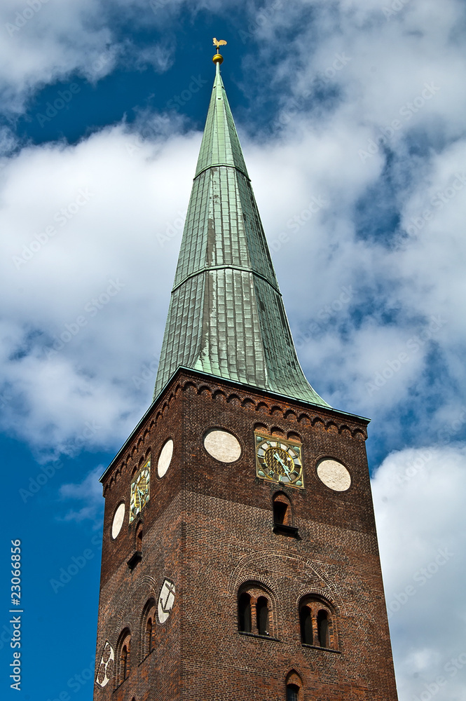 Cathédrale d'Aarhus au Danemark