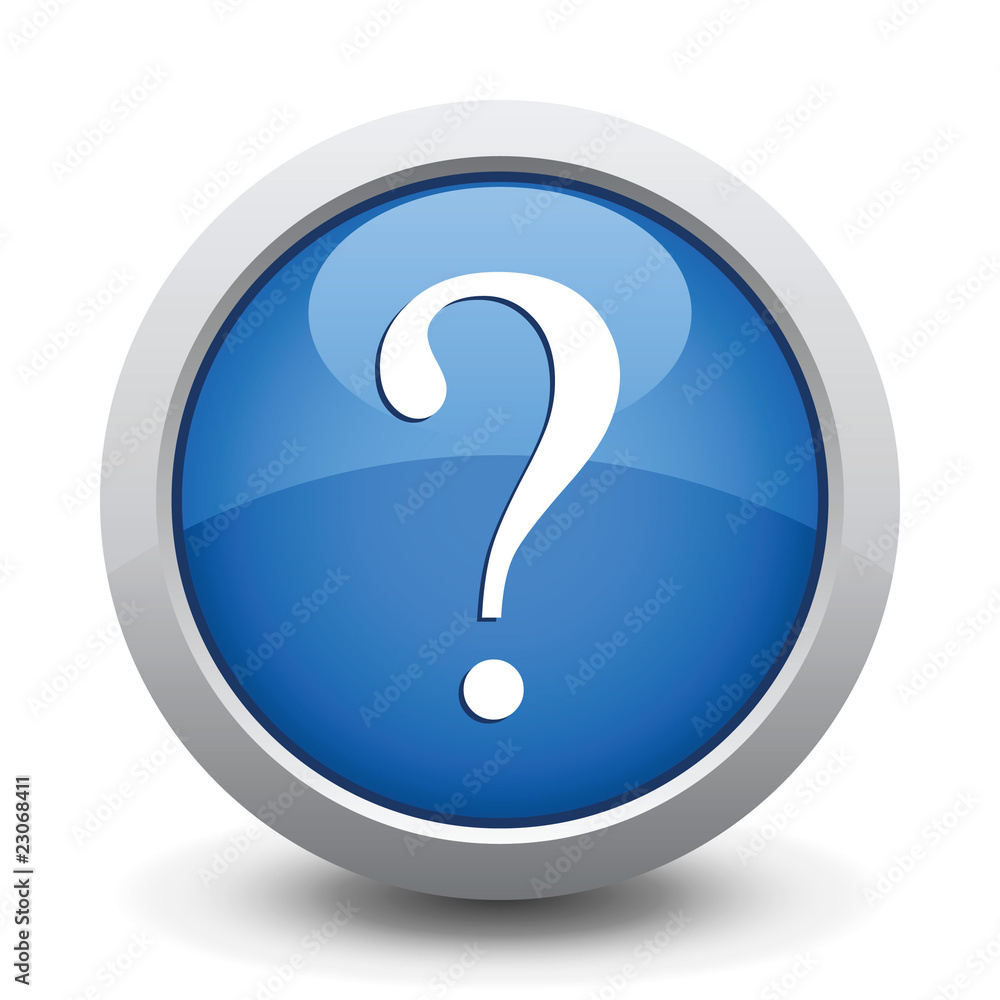 Blue Button. Vector illustration. Blue Button. Vector illustration.