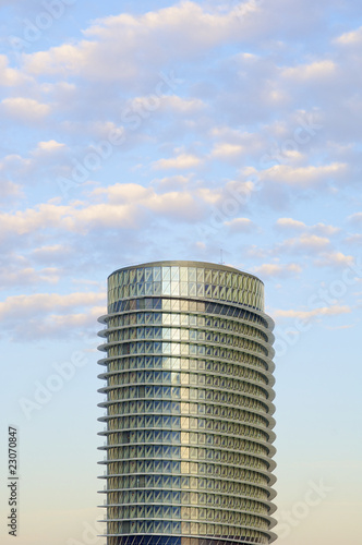 Fotografia water tower in saragossa