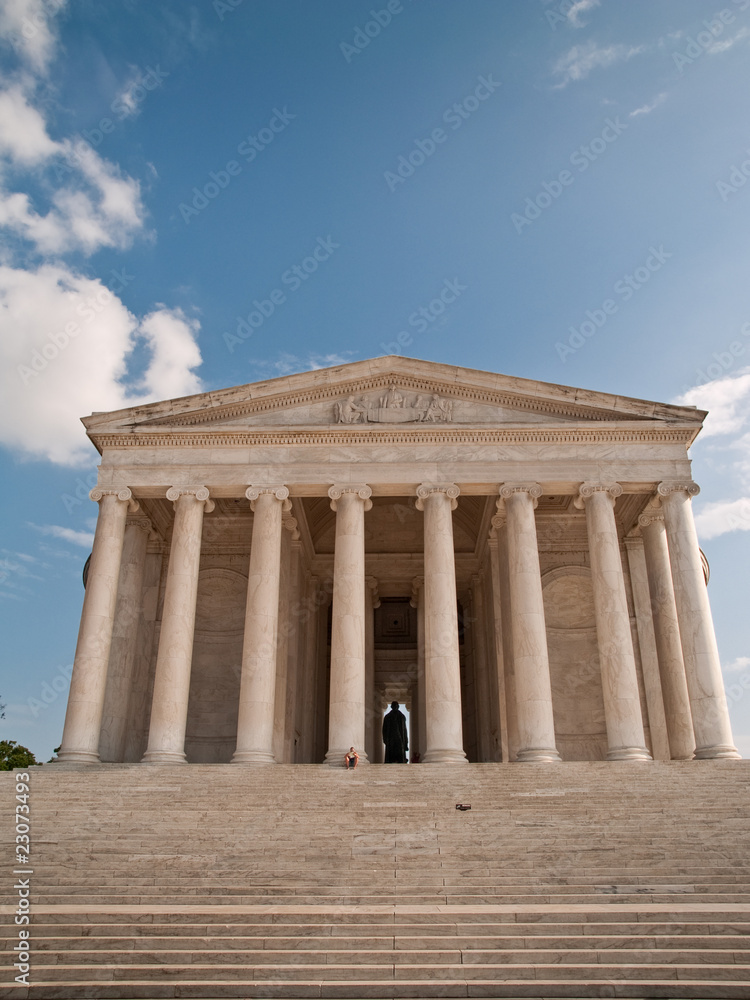 Obraz premium Pomnik Thomasa Jeffersona