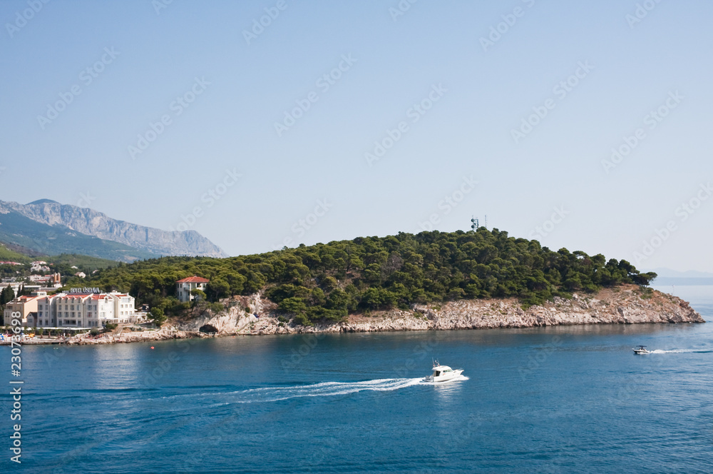 Resort Makarska. Adriatic Sea. Croatia