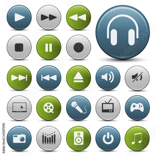 Icon Set 6 - Entertainment and Music