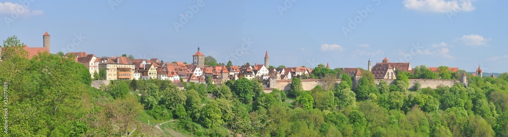 Panorama Rothenburg