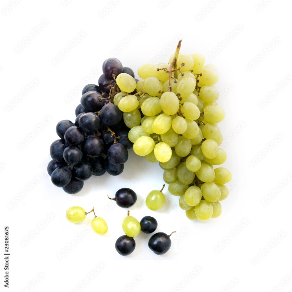 red grape and white grape red grape and white grape