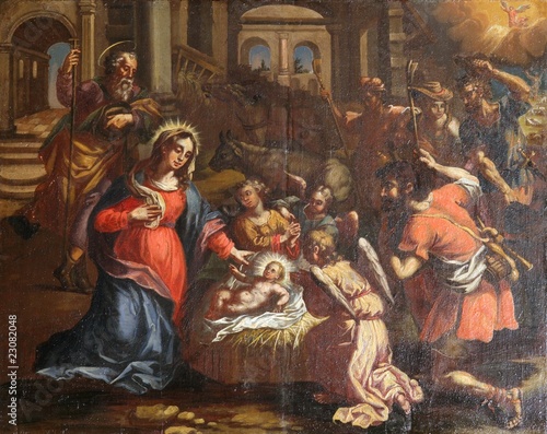 Nativity Scene, Adoration of the Shepards