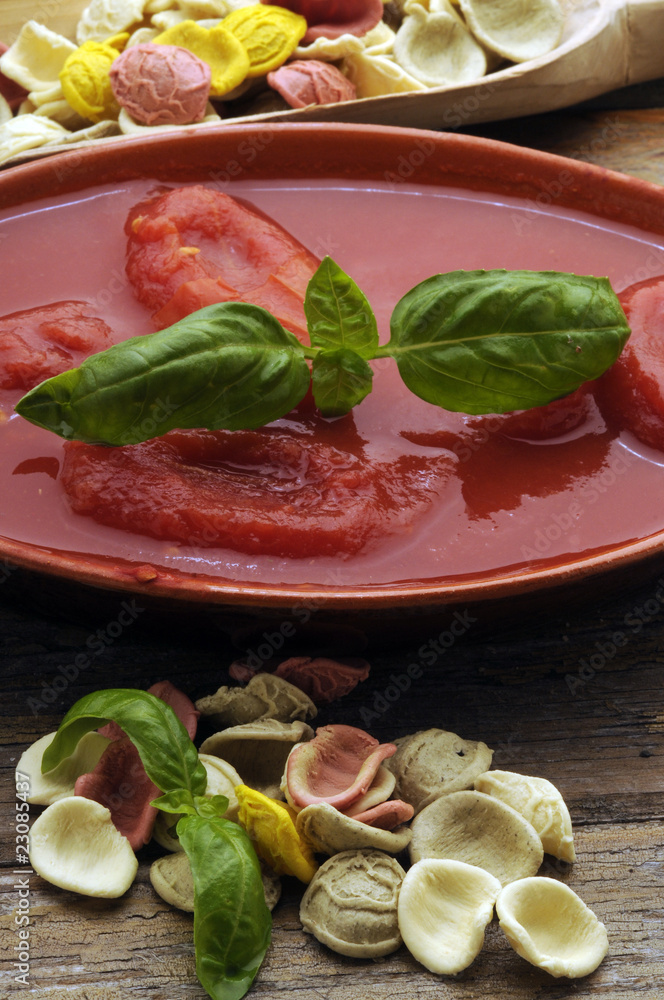 Orecchiette pugliesi con pelati