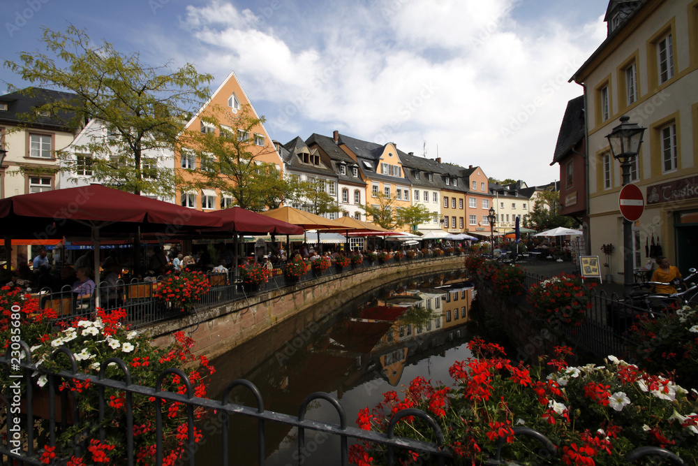 Obraz premium Buttermarkt in Saarburg
